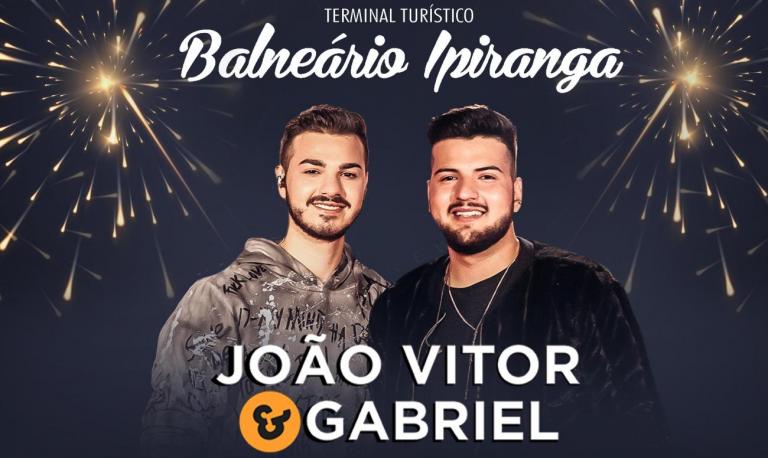 Réveillon 2022 em São Miguel do Iguaçu terá show da dupla João Vitor e Gabriel