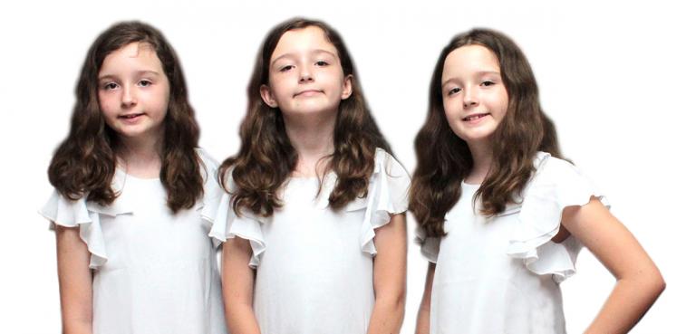 Casal fala sobre os desafios de criar filhas trigêmeas, únicas bivitelinas nascidas de gravidez natural em Marechal Rondon