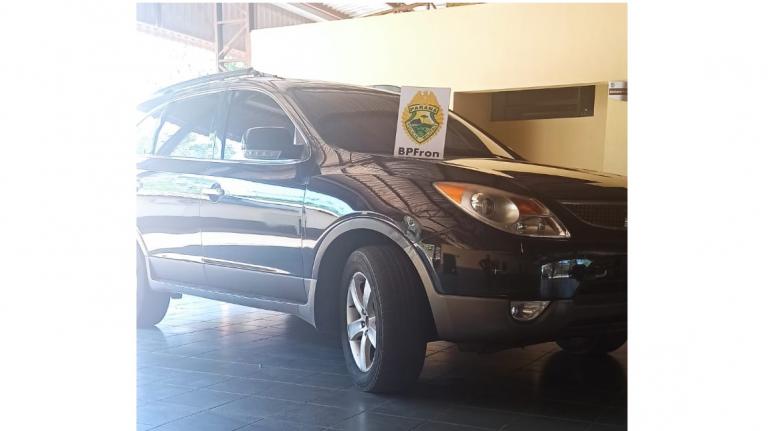 BPFron apreende veículo clonado em Guaíra