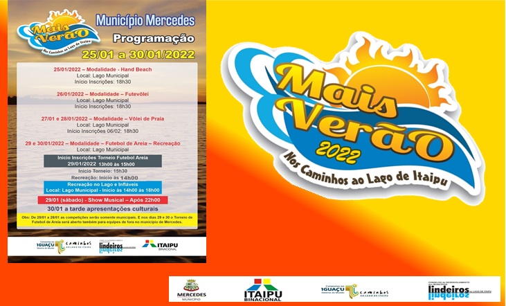 Administração de Mercedes prepara atrativos para o Mais Verão 2022