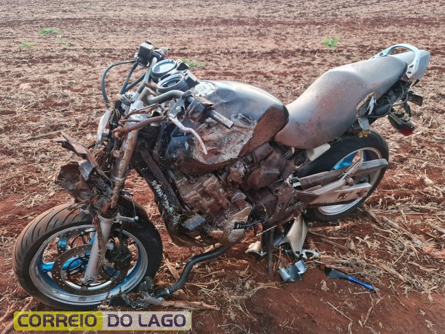 Jovem vítima de grave acidente com moto esportiva entre São Clemente e Entre Rios é transferido para Toledo