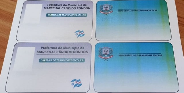 Cronograma de renovação das carteiras do transporte escolar inicia na segunda-feira em Marechal Rondon