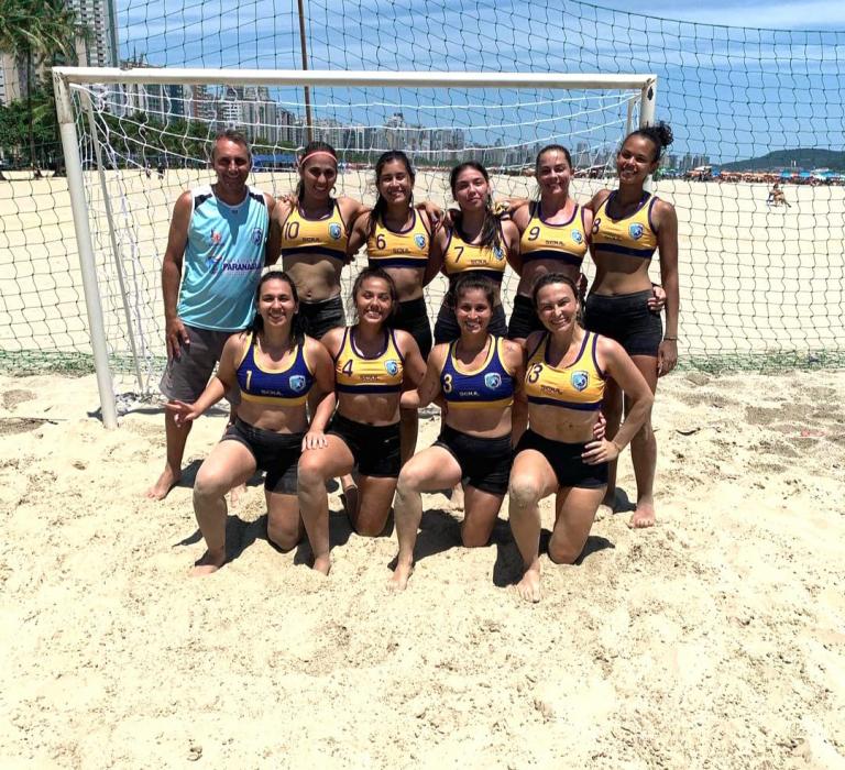 Paraná terá duas equipes na etapa final do Circuito Brasileiro de Handebol de Praia