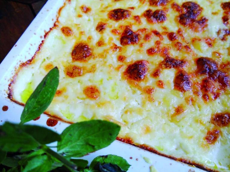 Batata gratinada