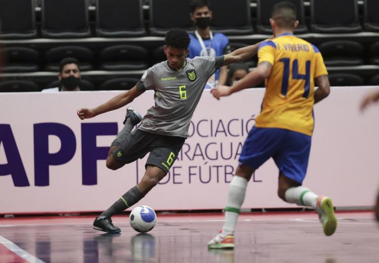 Brasil faz 5 a 1 no Equador na estreia da Copa América de Futsal