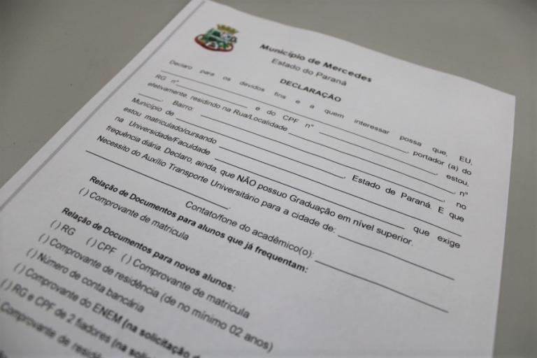 Começa o recadastramento do Auxílio Acadêmico em Mercedes
