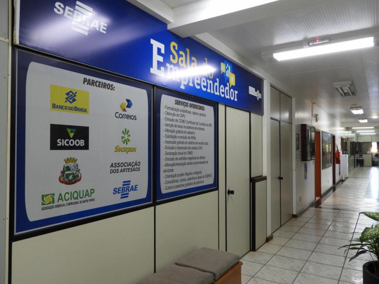 Sala do Empreendedor retoma atendimento em Quatro Pontes