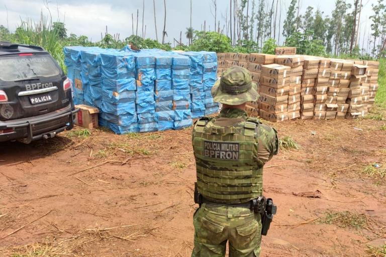 BPFron quadruplica apreensão de contrabando e apreende 41 toneladas de drogas em 2021