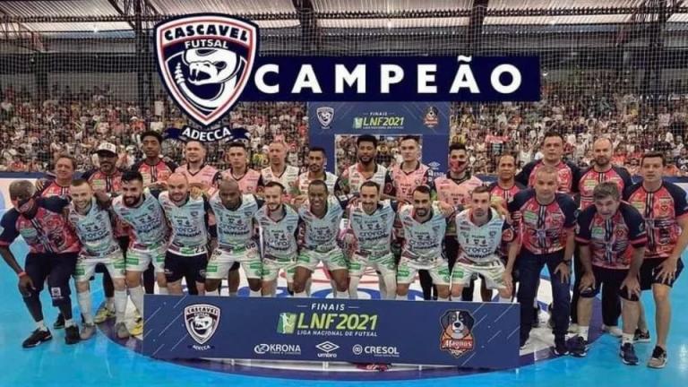 Cascavel Futsal está entre os melhores times do mundo