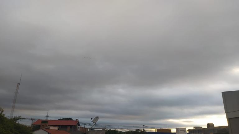 Sem previsão de chuva, temperaturas não devem passar de 27°C neste sábado em Marechal Rondon