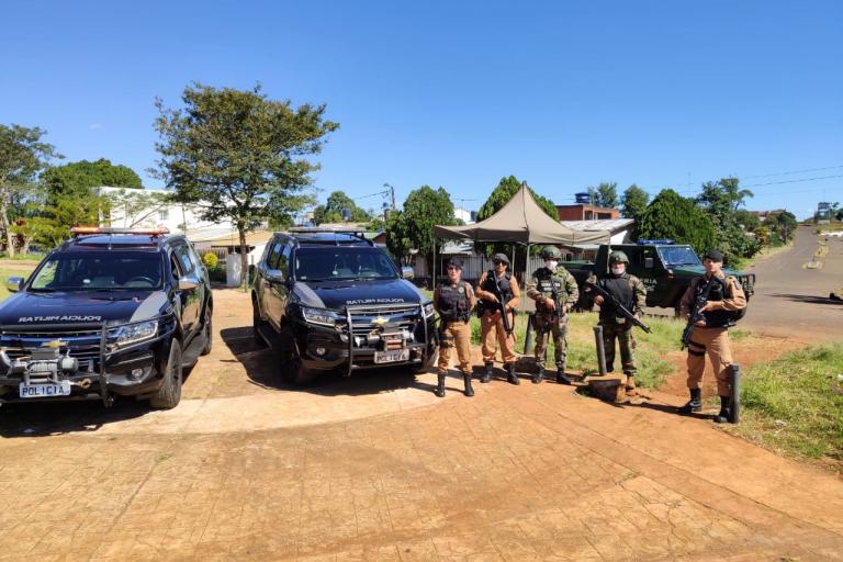 No Oeste, policiais militares e federais apreendem mais de R$ 500 mil em cigarros