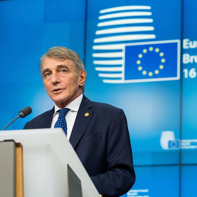 Presidente do Parlamento Europeu morre aos 65 anos
