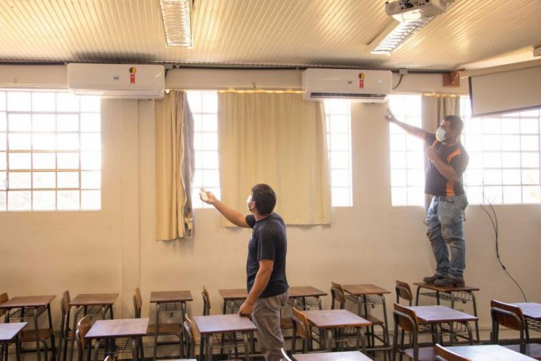 UEPG melhora Central de Salas com investimento de R$ 340 mil em ar-condicionado