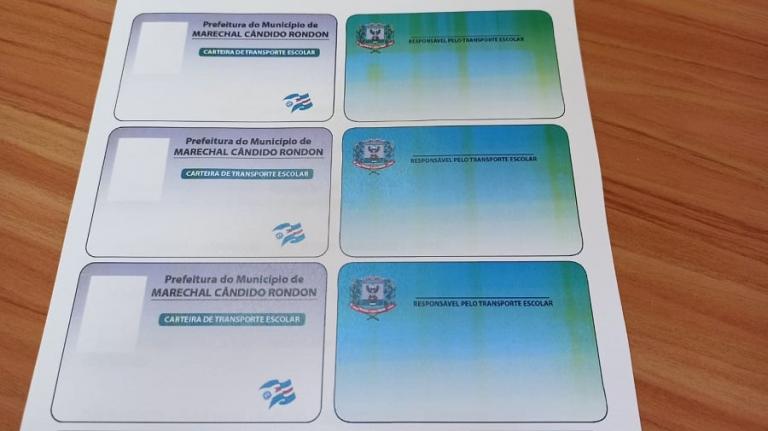 Divulgado o cronograma de renovação das carteiras do transporte escolar em Marechal Rondon