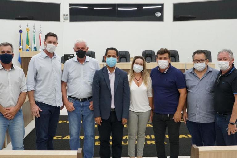 Prefeito em exercício de Santa Helena discute segurança pública no âmbito regional