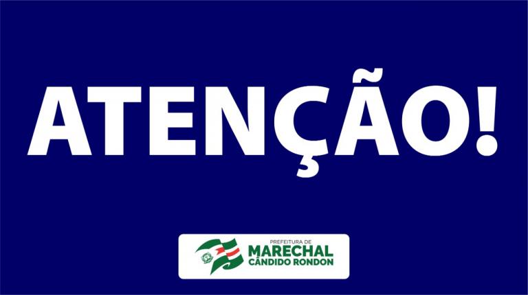 Saúde de Marechal Rondon divulga a relação de unidades de saúde fechadas nesta quarta-feira