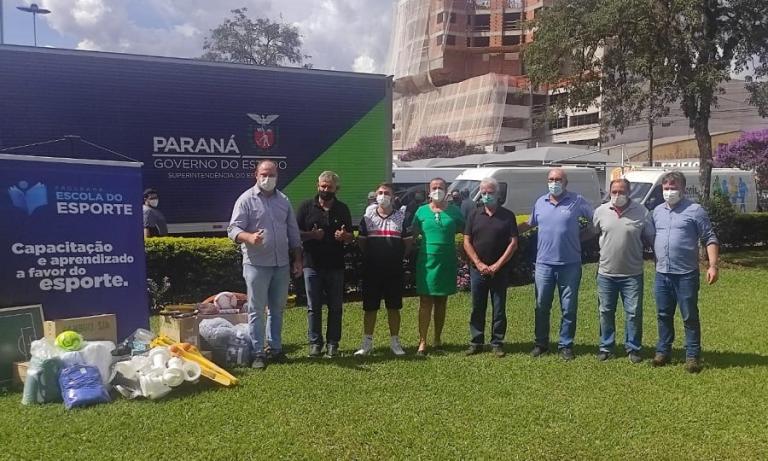 Marechal Rondon é contemplado com materiais esportivos