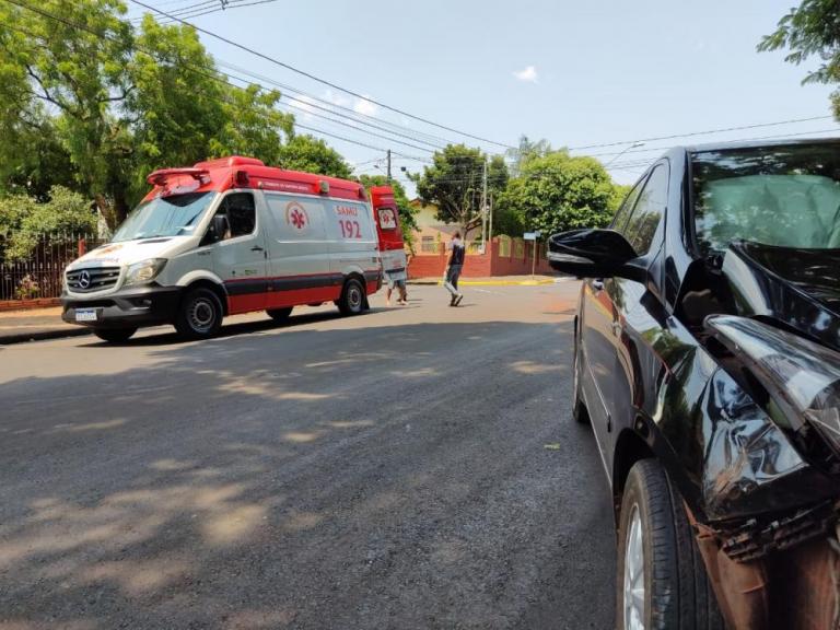 Acidente em Marechal Rondon resulta em mulher e criança feridas