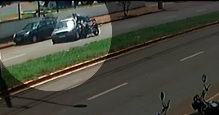 Vídeo mostra momento de grave acidente em Toledo; jovem teve o braço amputado