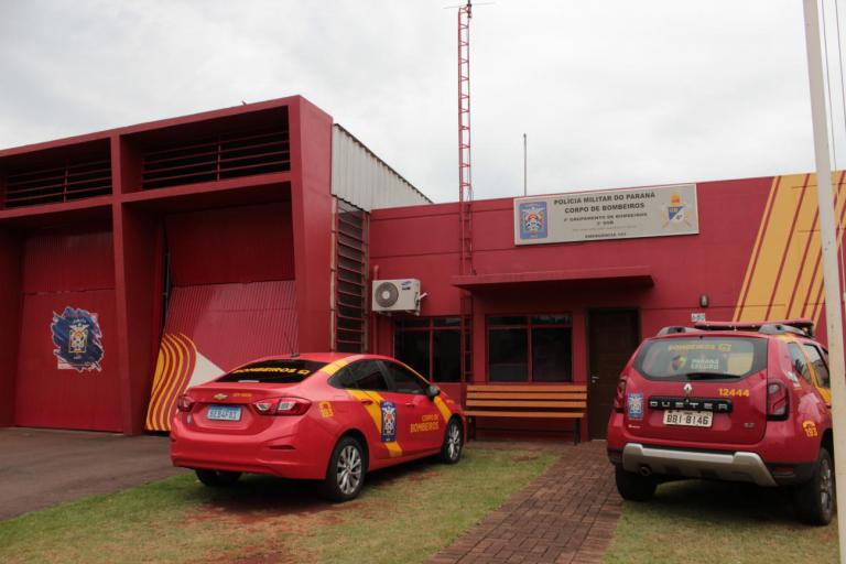 Corpo de Bombeiros é acionado para atender incêndio em residência