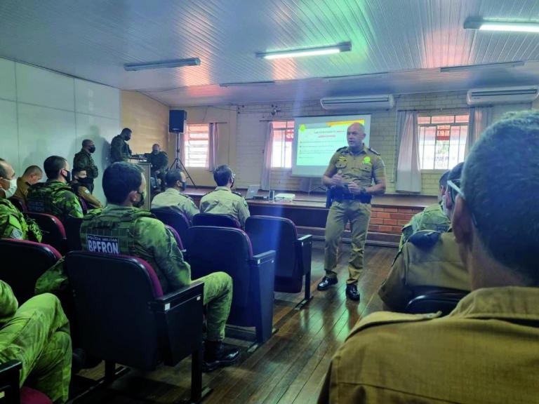 Comandante geral da PM do Paraná visita Marechal Rondon