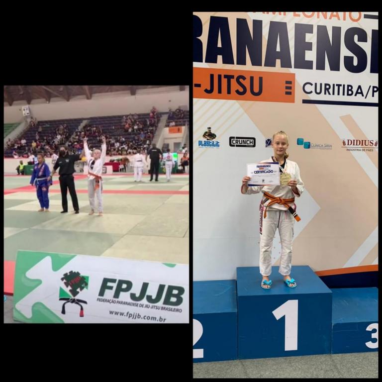 Quatro-pontense conquista 1º lugar em etapa do Paranaense de Jiu-Jitsu