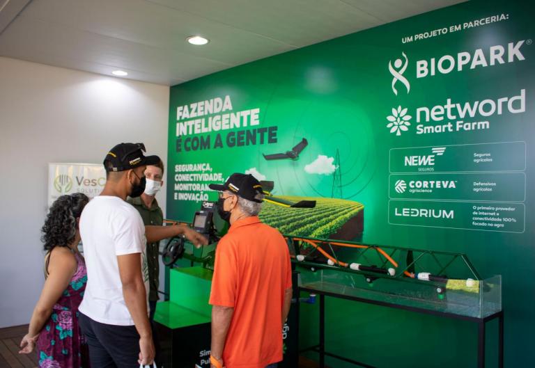 Show Rural 2022: Biopark e NetWord Agro apresentam conceito e resultados da Smart Farm