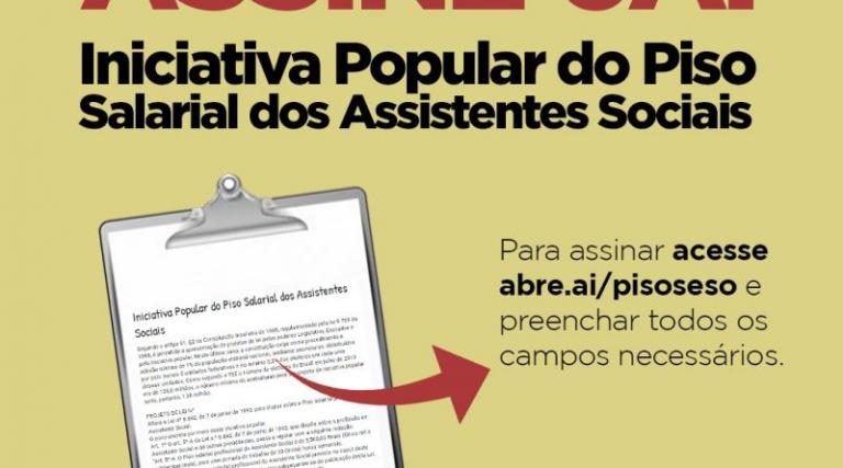 Assistentes sociais buscam apoio para aprovação do piso salarial