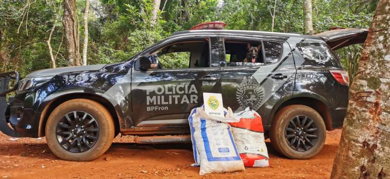 BPFron apreende agrotóxicos contrabandeados em Pato Bragado