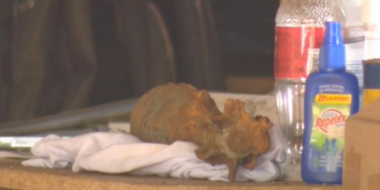 Granada encontrada por morador da região pode ter sido de movimento revolucionário