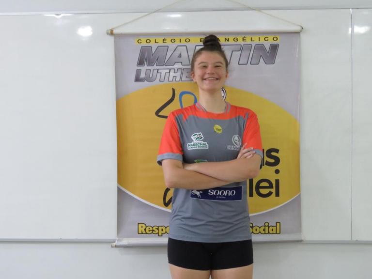 Atleta do Feras do Vôlei é convocada para a Seleção Paranaense de Voleibol