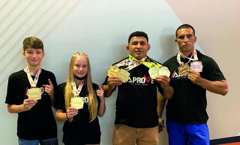 Rondonenses conquistam oito medalhas no Paranaense de Jiu-Jitsu
