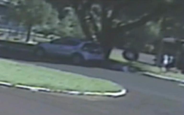 Adolescente é atingida nas costas por pneu em Medianeira