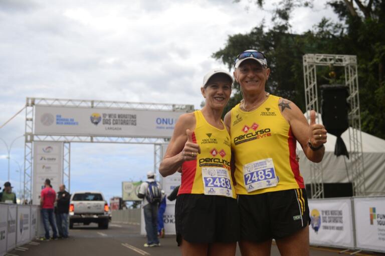 Prova da superação: empresária de 65 anos vence câncer e celebra a vida na #MeiaDasCataratas