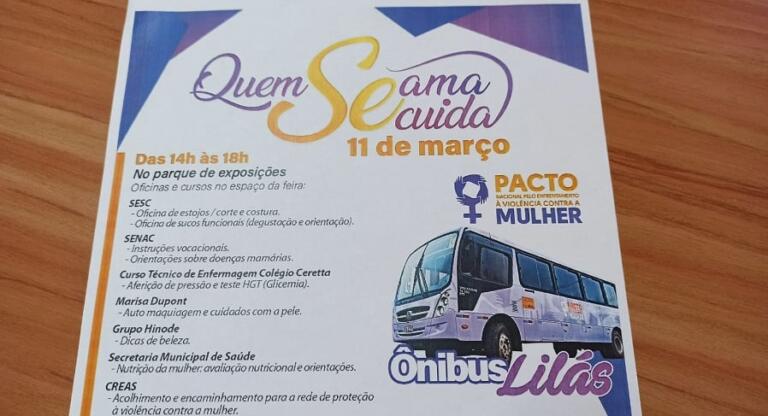 Programação ao Mês da Mulher ocorre hoje em Marechal Rondon