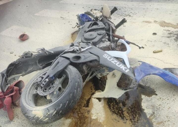 Motociclista envolvido em grave acidente no centro de Toledo morre no hospital