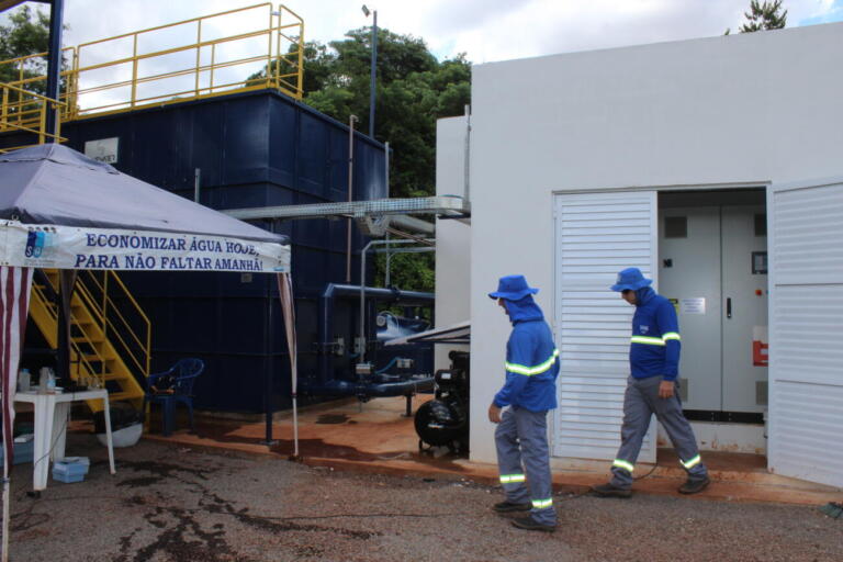 Nova estação de tratamento de água entra em operação, mas racionamento continua em Marechal Rondon