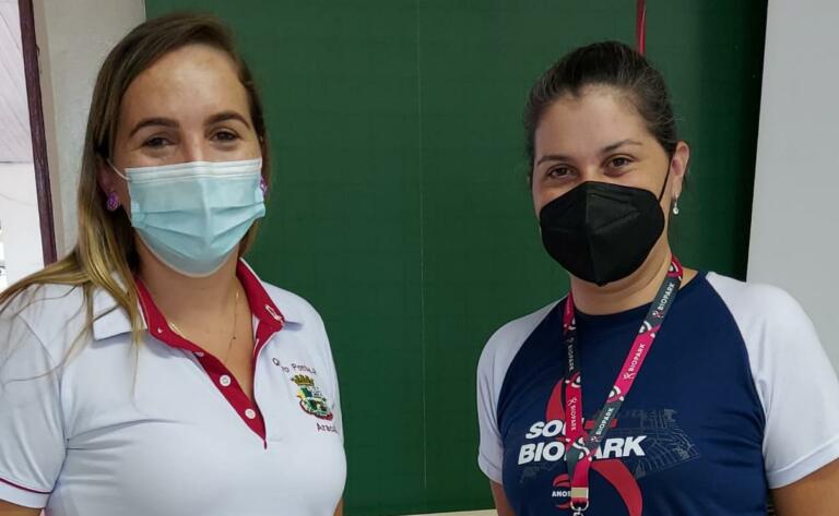 Secretaria de Educação de Quatro Pontes firma parceria com Clube de Ciências do Biopark