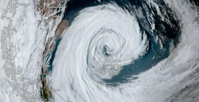 Semana terá perigoso ciclone, grande onda de frio e chance de neve