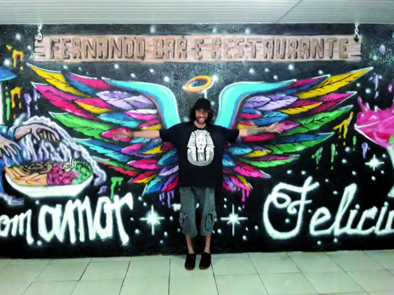 Lettering e aerografia estão cada vez mais em evidência em Marechal Rondon e região