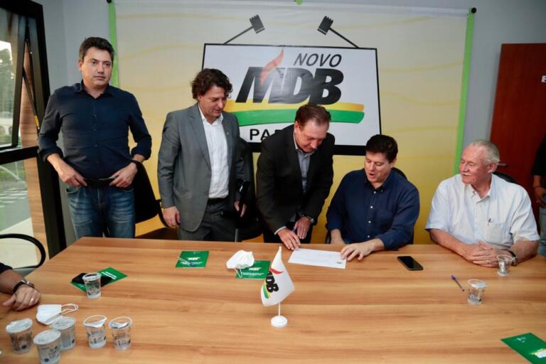 Após quatro anos no PSD, Ademir Bier retorna ao MDB: “voltei às minhas raízes”