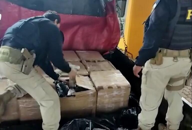 PRF conta detalhes sobre os 654 kg de maconha apreendidos em Cascavel
