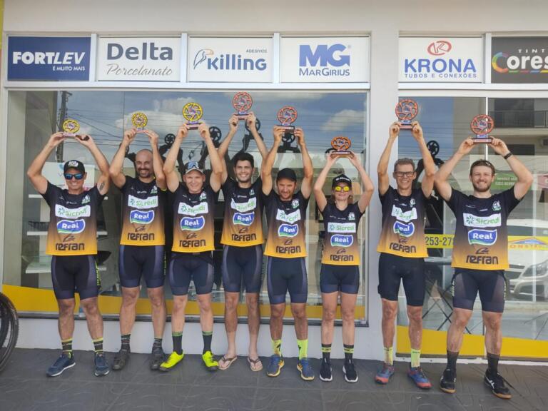 Dez rondonenses sobem ao pódio em prova de mountain bike em Nova Santa Rosa