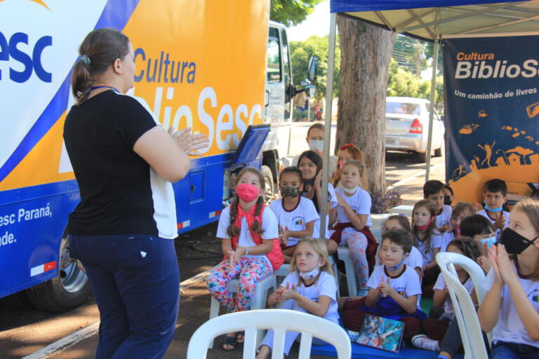 Projeto Bibliosesc tem início em Nova Santa Rosa