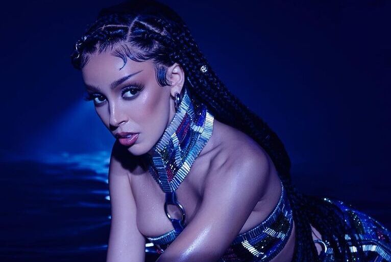 Doja Cat conquista nova marca entre as rappers no Spotify