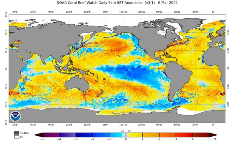 La Niña volta a ganhar força no Pacífico Equatorial