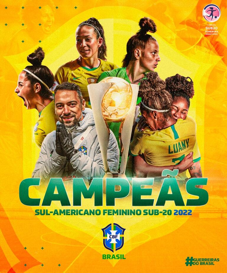 Brasil garante título do Sul-Americano Feminino Sub-20
