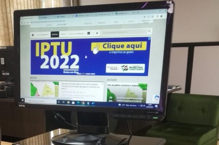 Fazenda pede atenção aos vencimentos das parcelas do IPTU e demais tributos