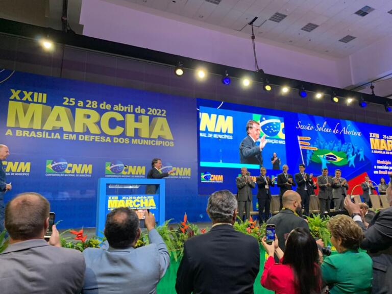 Prefeito de Quatro Pontes participa da 23ª Marcha a Brasília em Defesa dos Municípios