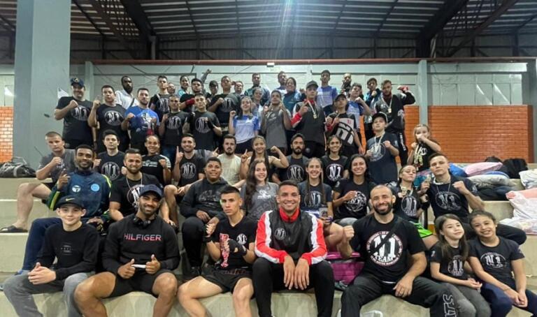 Marechal Rondon é destaque na abertura do Paranaense de Kickboxing